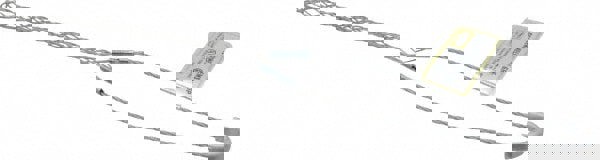 0.43 to 0.56 Inch Cable Diameter, Galvanized Steel, Single Loop Support Grip